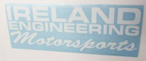 Ireland Engineering Window Decal - 9"x3"